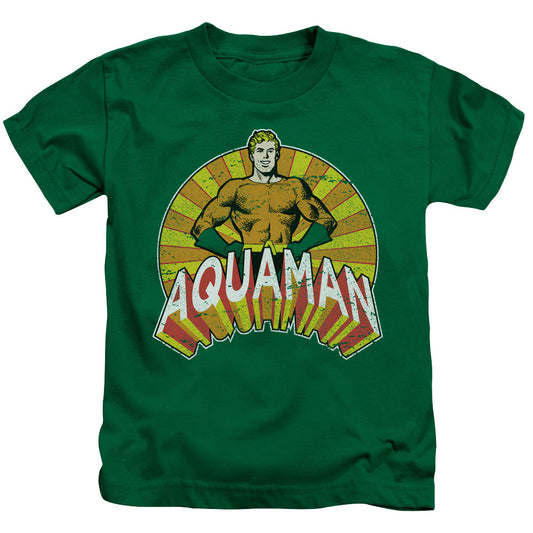 DC Comics Arms Akimbo Juvenile Kids Youth T Shirt Kelly Green Officially Licensed