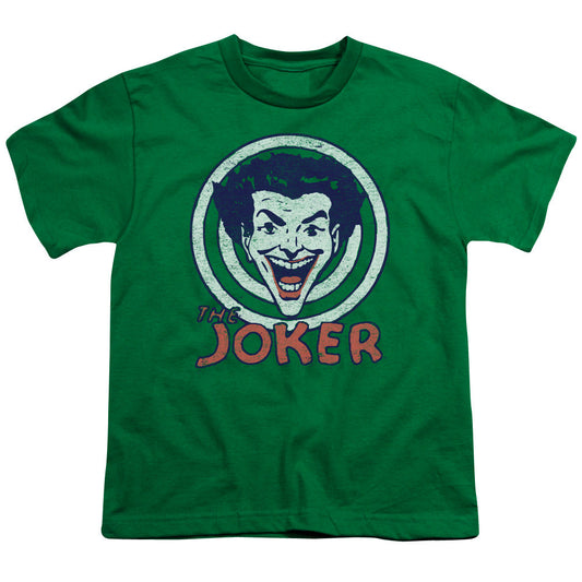 DC Comics Joke Target Kids Youth T Shirt Kelly Green Officially Licensed