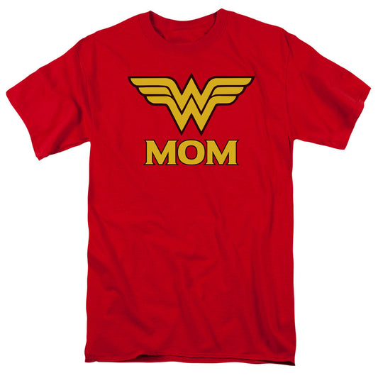 DC Comics Wonder Mom Mens T Shirt Red Officially Licensed