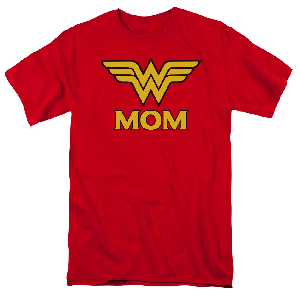 Dco Wonder Mom Mens T Shirt Red Officially Licensed