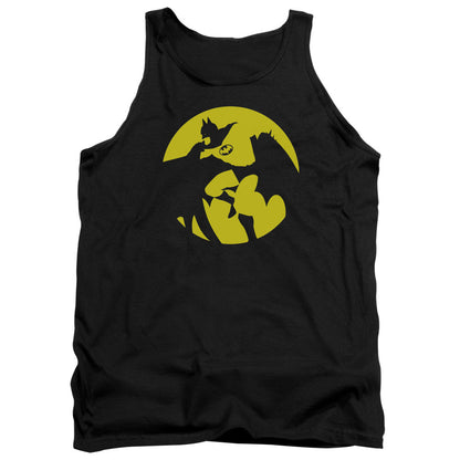 Dco Batman Spotlight Mens Tank Top Shirt Black Officially Licensed