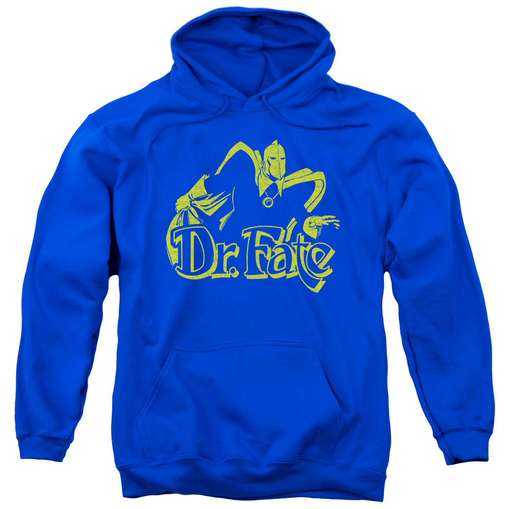 DC Comics One Color Fate Mens Hoodie Royal Blue Officially Licensed
