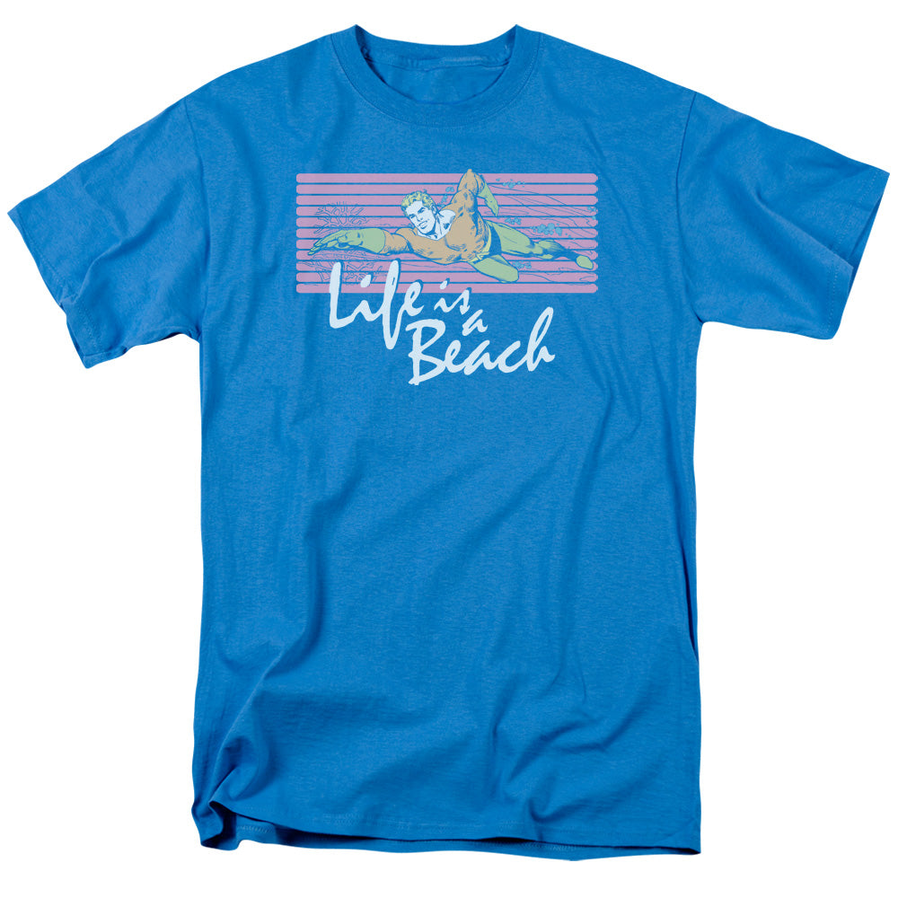 Dco Life Is A Beach Mens T Shirt Turquoise Officially Licensed