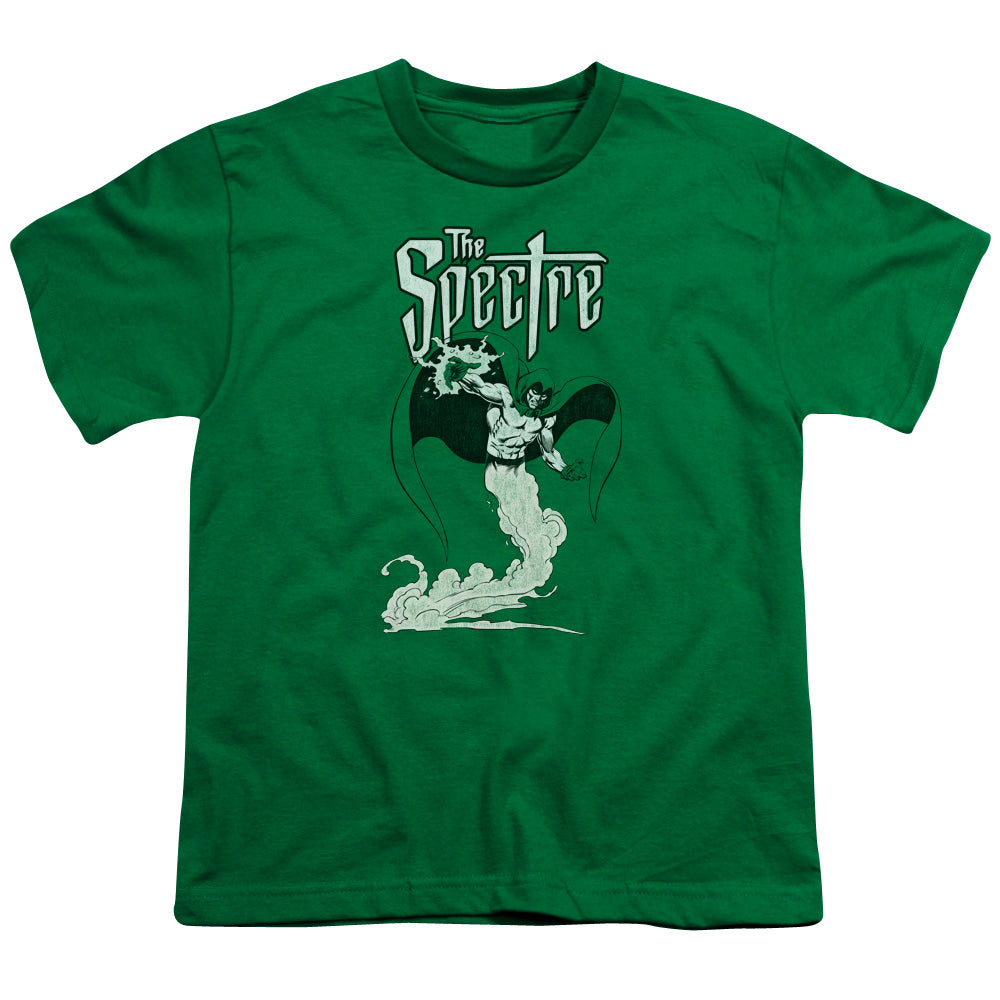 DC Comics the Spectre Kids Youth T Shirt Kelly Green Officially Licensed