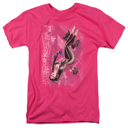 Catwoman #1 Mens T Shirt Hot Pink Officially Licensed