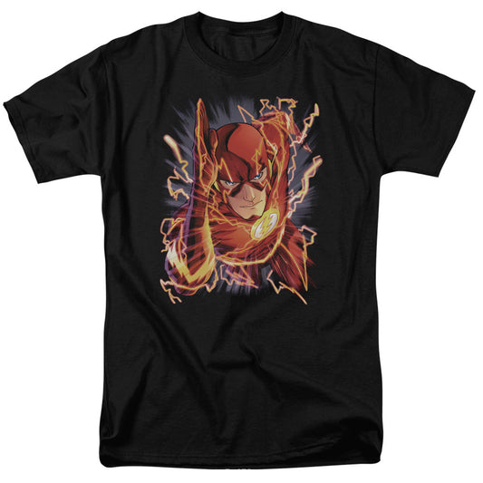Justice League Of America Flash #1 Mens T Shirt Black Officially Licensed