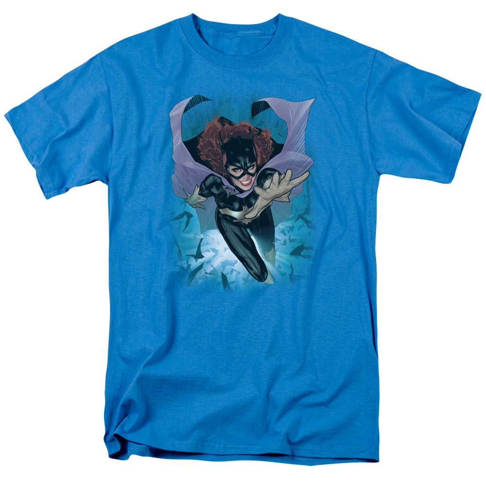 Justice League Of America Batgirl #1 Mens T Shirt Turquoise Officially Licensed