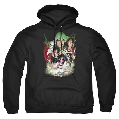 Dcr Justice League Dark Mens Hoodie Black Officially Licensed