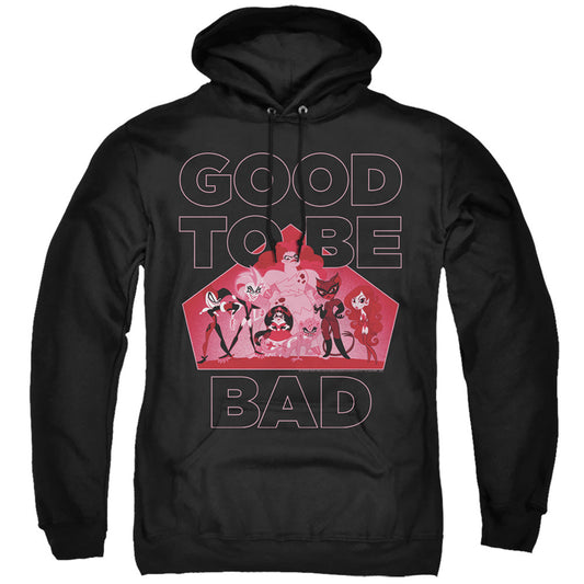 Dc Superhero Girls Good To Be Bad Mens Hoodie Black Officially Licensed
