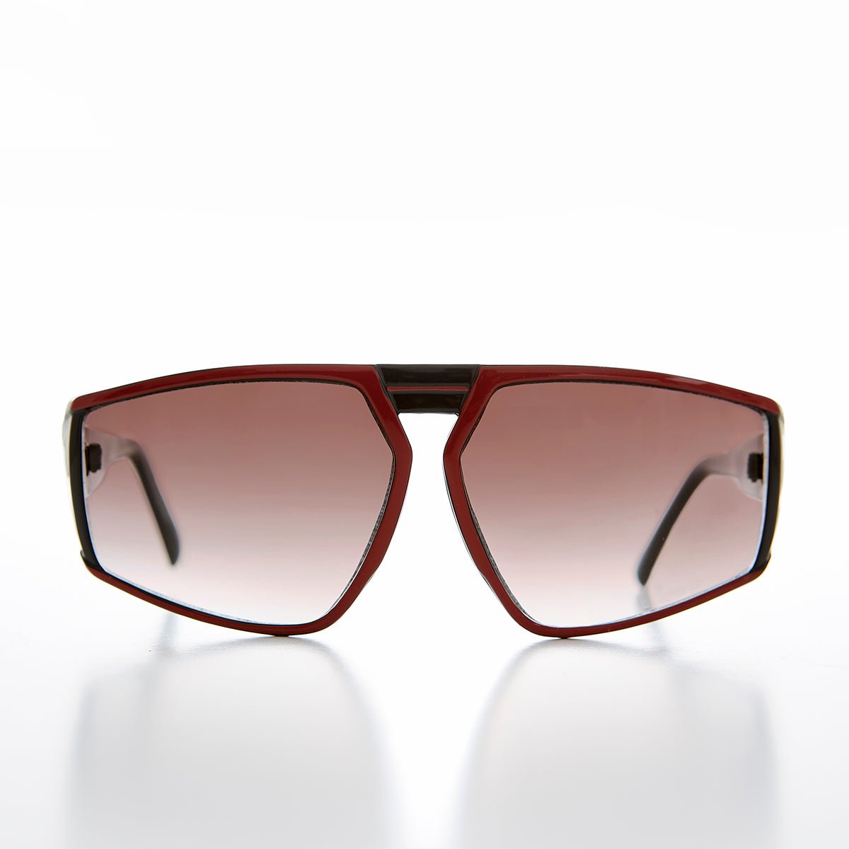 Sporty Wrap 80s Vintage Sunglass - Delta