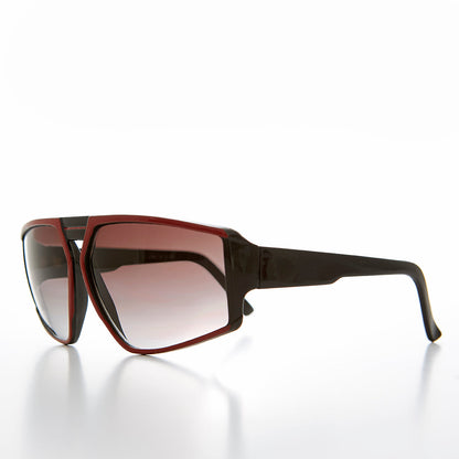 Sporty Wrap 80s Vintage Sunglass - Delta