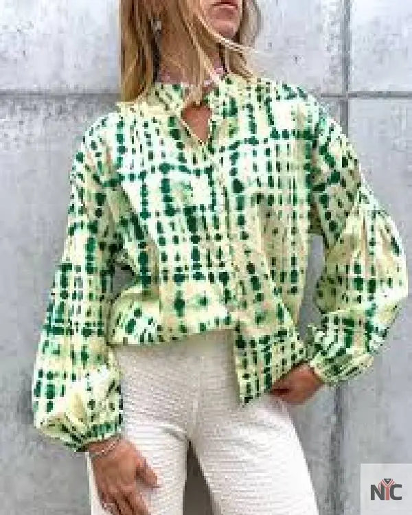DEMAIN NOUS APPARTIENT Ingrid Vhauvin Tie Dye Shirt