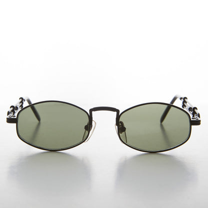 Polygon Spectacle Steampunk Vintage Sunglass - Deryn