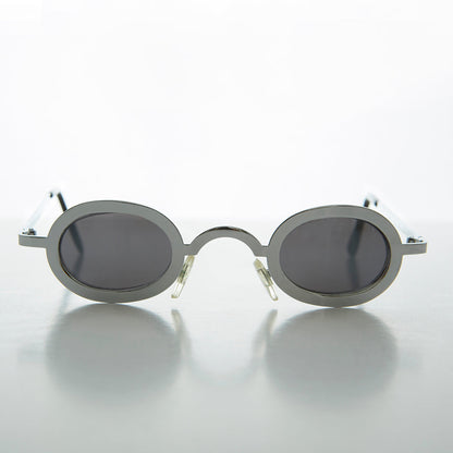 Micro Vintage Sunglasses with Tinted Lenses - Desert