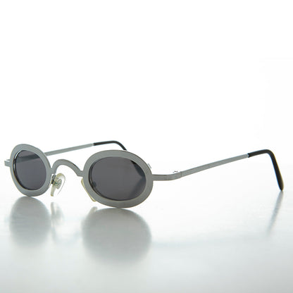 Micro Vintage Sunglasses with Tinted Lenses - Desert
