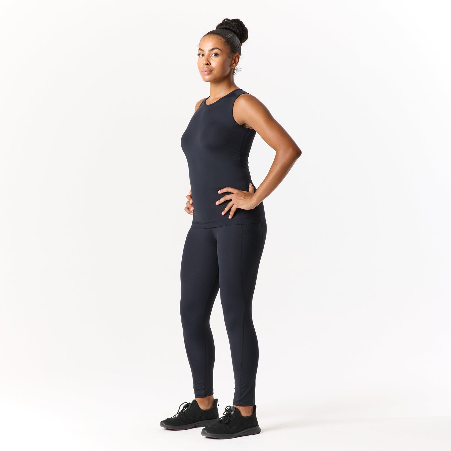 WOMENS AX HYBRID COMPRESSION TANK TOP