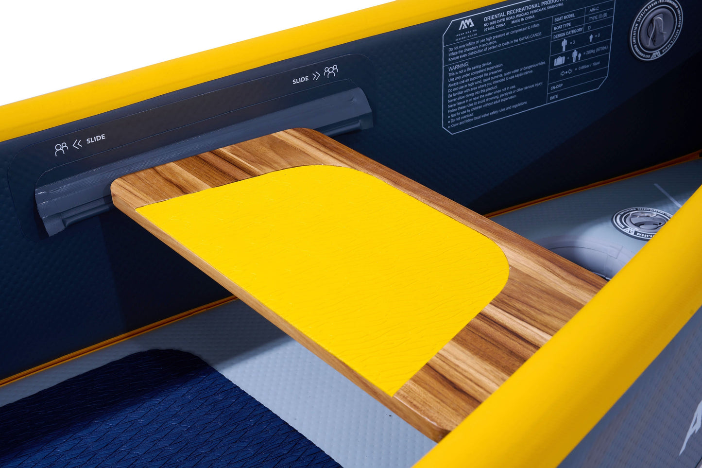 Tomahawk AIR-C – High Pressure Speed Canoe (2/3-Person, DWF Deck)