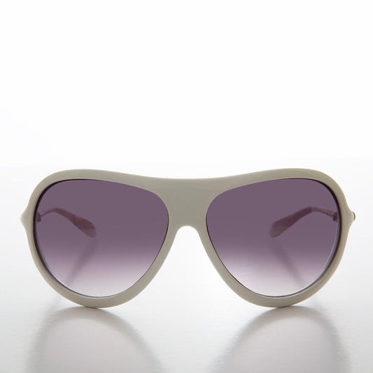 Large Teardrop 80s Fashion Sunglass - Dixon