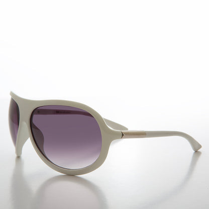 Large Teardrop 80s Fashion Sunglass - Dixon