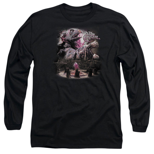 The Dark Crystal Power Mad Mens Long Sleeve Shirt Black Officially Licensed