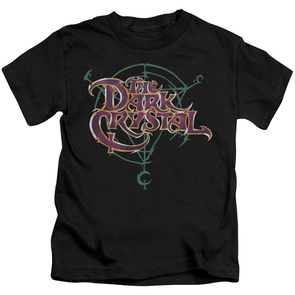Dark Crystal Symbol Logo Juvenile Kids Youth T Shirt Black (5 6) Officially Licensed