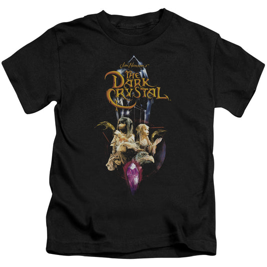 The Dark Crystal Crystal Quest Juvenile Kids Youth T Shirt Black Officially Licensed