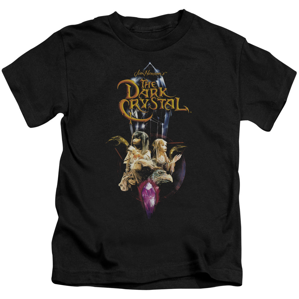 Dark Crystal Crystal Quest Juvenile Kids Youth T Shirt Black (5 6) Officially Licensed