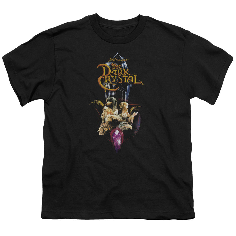 Dark Crystal Crystal Quest Kids Youth T Shirt Black Officially Licensed