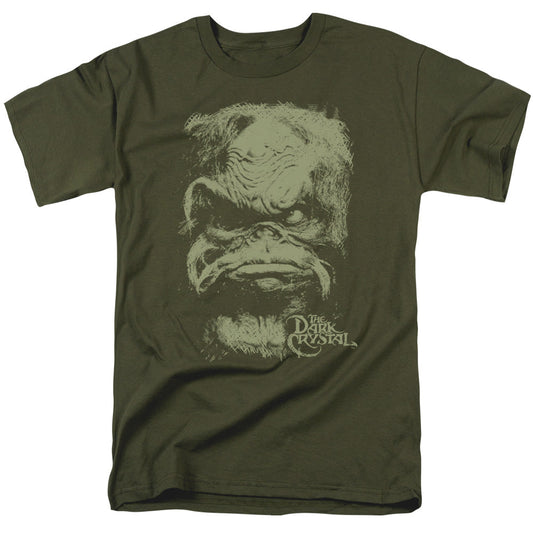 The Dark Crystal Aughra Mens T Shirt Military Green Officially Licensed