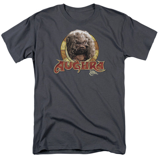 The Dark Crystal Aughra Circle Mens T Shirt Charcoal Officially Licensed