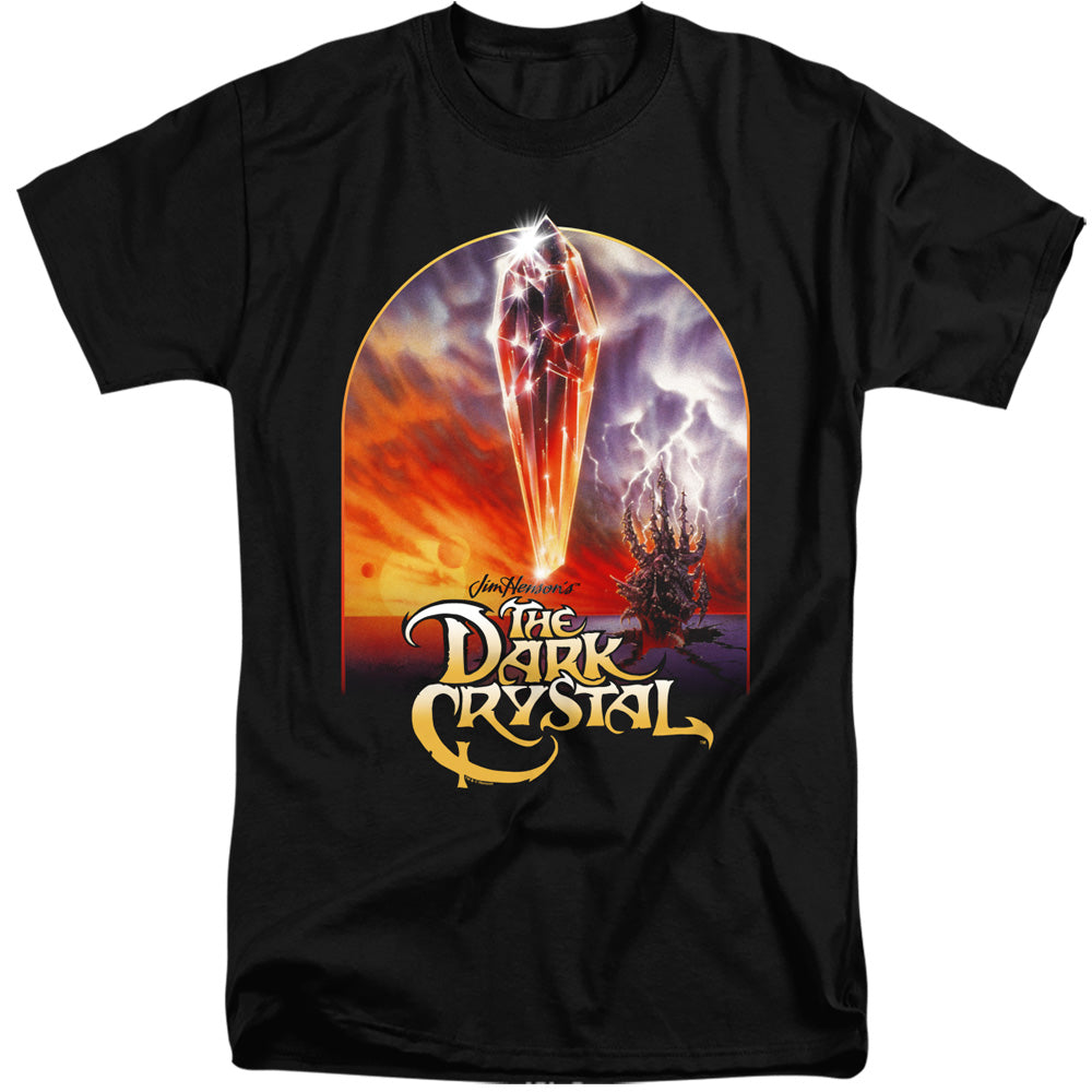 Dark Crystal Crystal Poster Mens Tall T Shirt Black Officially Licensed