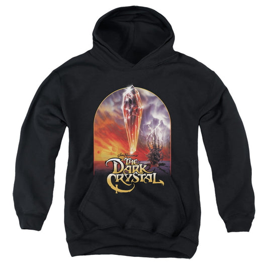Dark Crystal Crystal Poster Kids Youth Hoodie Black Officially Licensed