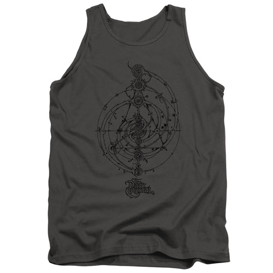 The Dark Crystal Dream Spiral Mens Tank Top Shirt Charcoal Officially Licensed