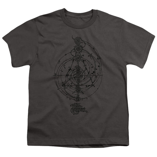 The Dark Crystal Dream Spiral Kids Youth T Shirt Charcoal Officially Licensed