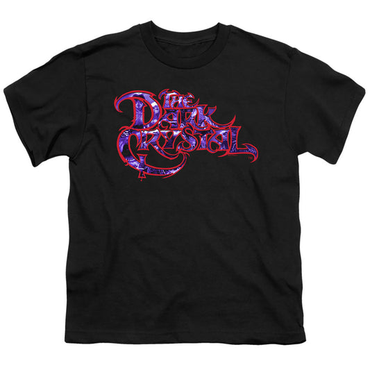 The Dark Crystal Collage Logo Kids Youth T Shirt Black Officially Licensed