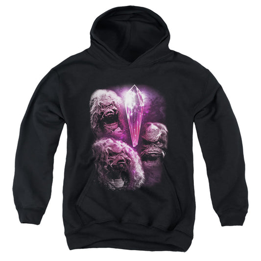 The Dark Crystal Howling Kids Youth Hoodie Black Officially Licensed