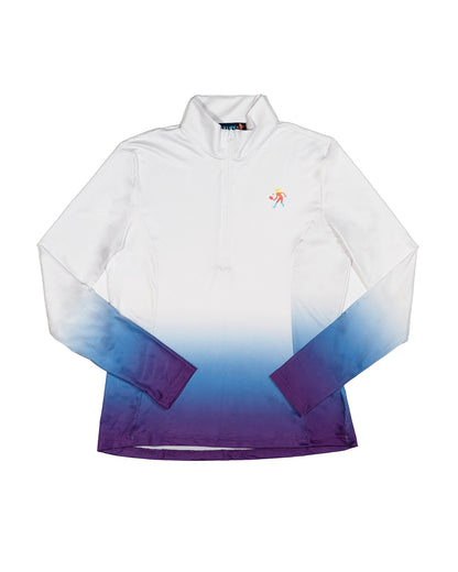 Women's Dip Dye Performance 1/4 Zip Pullover