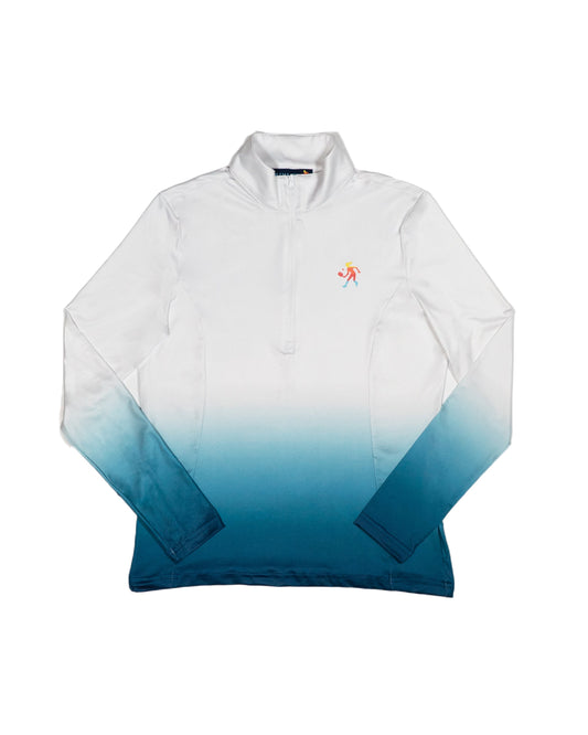 Women's Dip Dye Performance 1/4 Zip Pullover