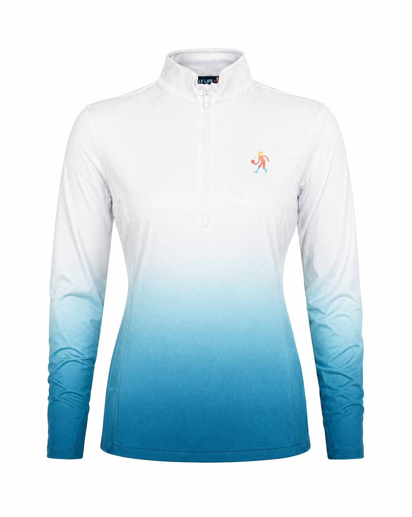 Women's Dip Dye Performance 1/4 Zip Pullover