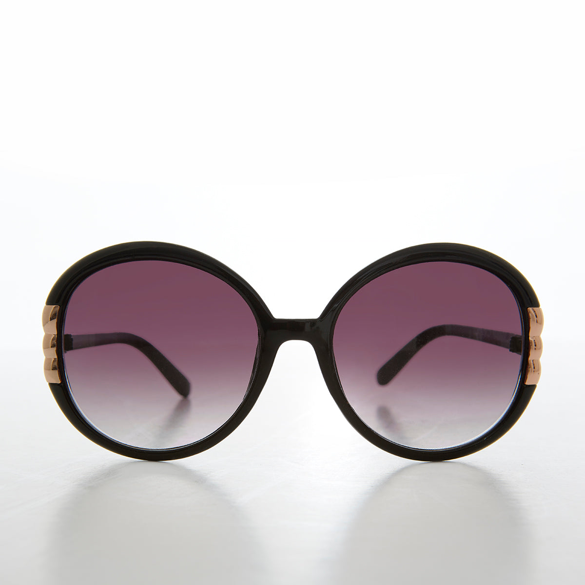 Large Round Women's Retro Sunglasses - Dolores
