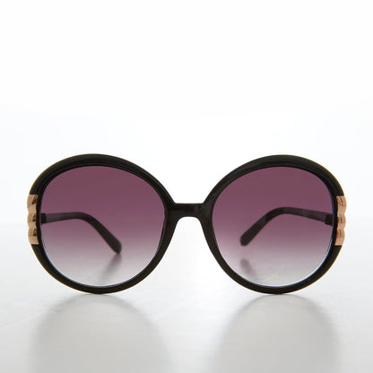Large Round Women's Retro Sunglasses - Dolores