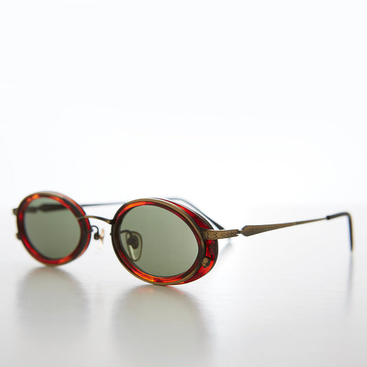 Oval 90s Vintage Sunglasses - Dorian