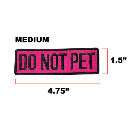Do Not Pet (Pink) Morale Patch