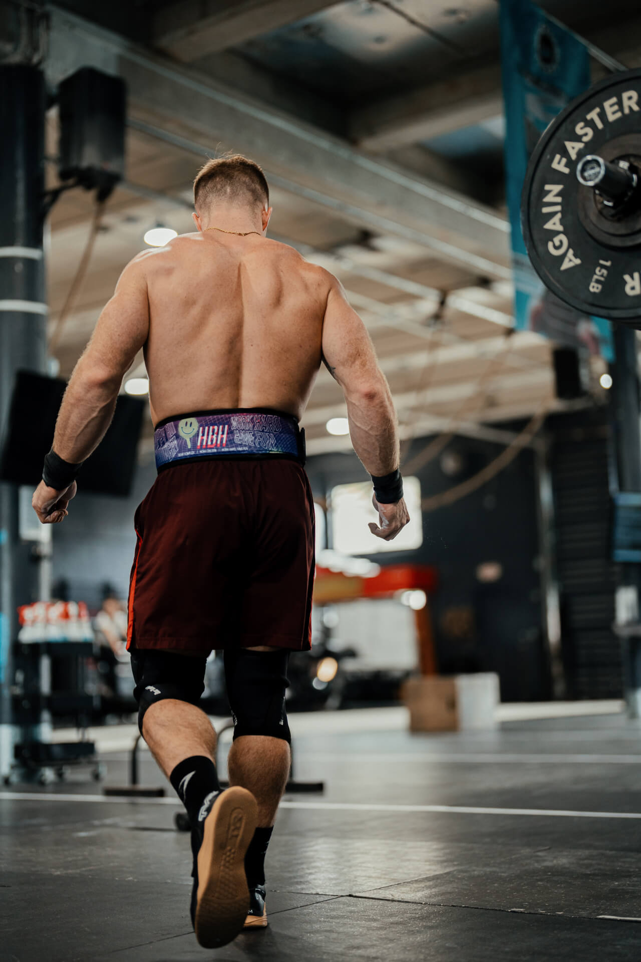 Bear KompleX "APEX" Premium Leather Belt - Noah Ohlsen "Happy But Hungry"