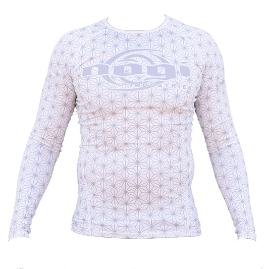 Spectral Long Sleeve Rashguard - White (LS)