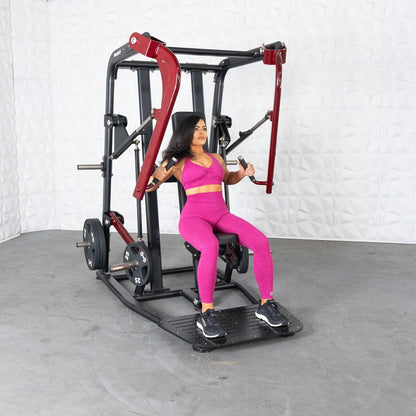 Pro Strength Wide Chest Press - Muscle D Fitness - Premium Adjustable Plate Loaded Bench Press