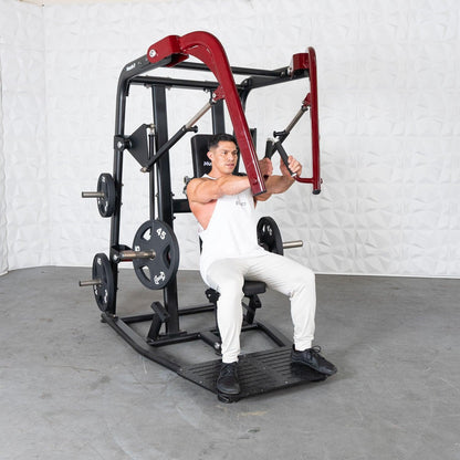 Pro Strength Wide Chest Press - Muscle D Fitness - Premium Adjustable Plate Loaded Bench Press