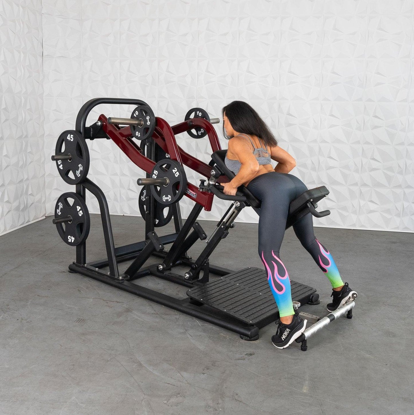 Pro Strength Dynamic Row - Chest Supported - Muscle D Fitness - Premium Adjustable Plate Loaded