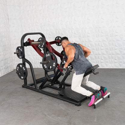 Pro Strength Dynamic Row - Chest Supported - Muscle D Fitness - Premium Adjustable Plate Loaded