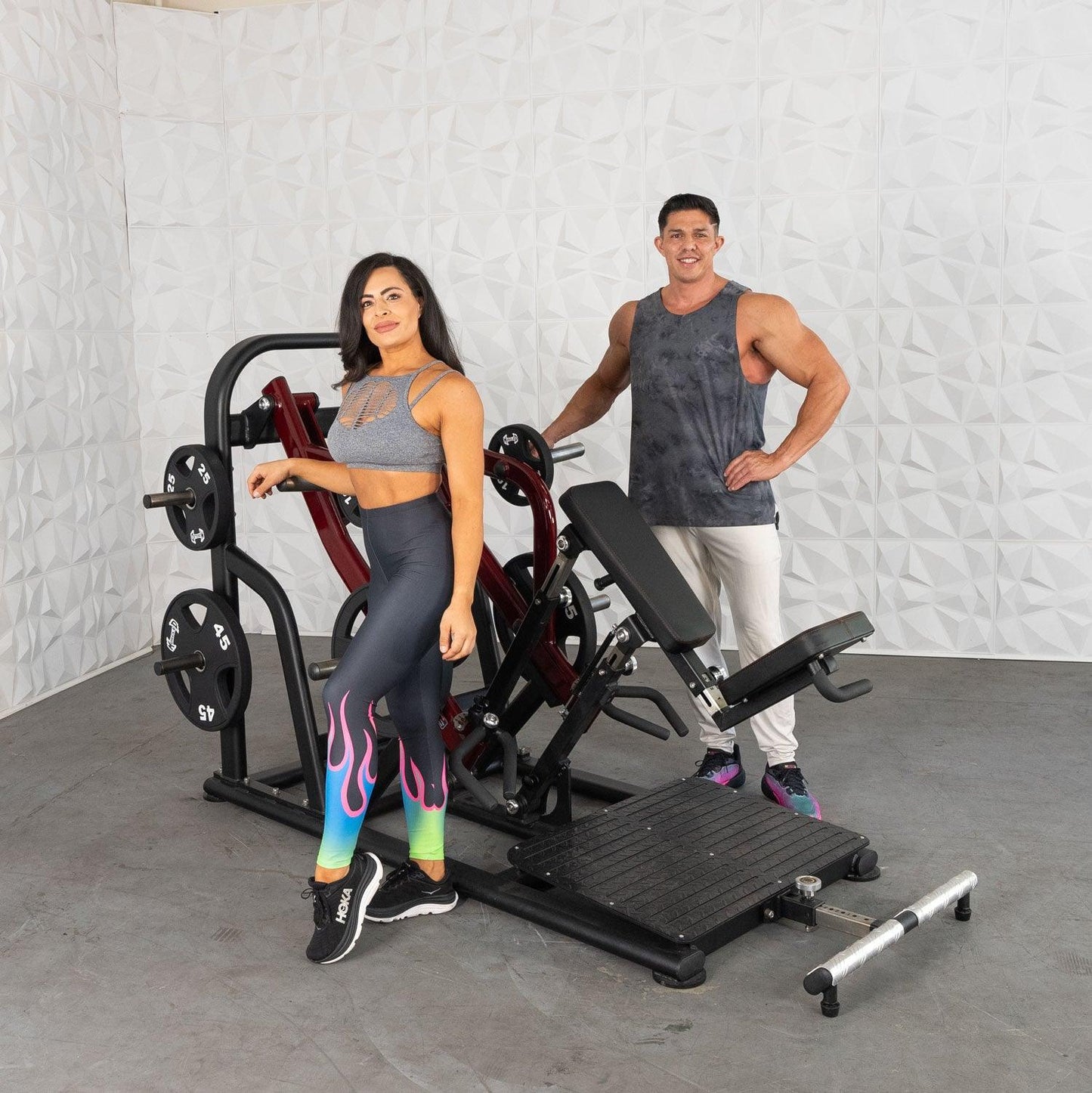 Pro Strength Dynamic Row - Chest Supported - Muscle D Fitness - Premium Adjustable Plate Loaded